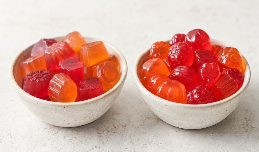 Vegane Gummibärchen mit Agar-Agar