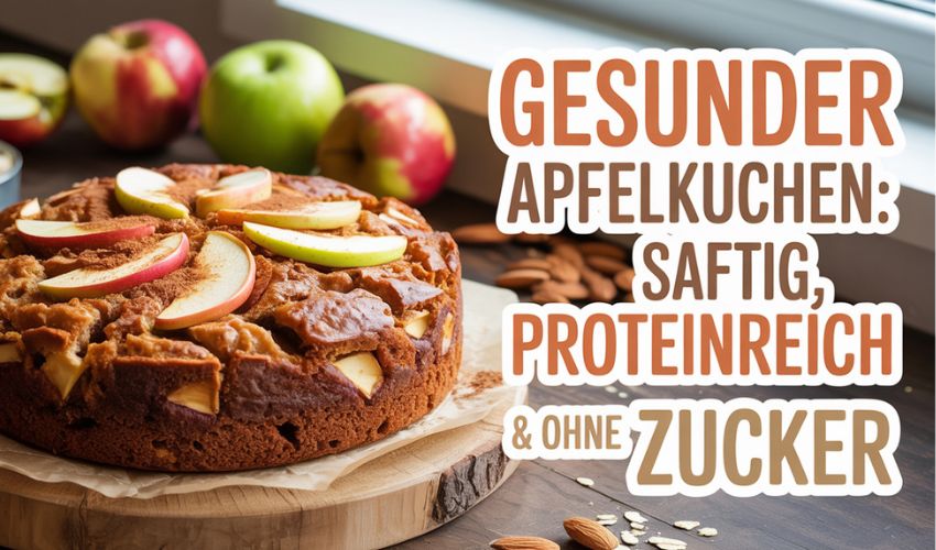Gesunder Apfelkuchen