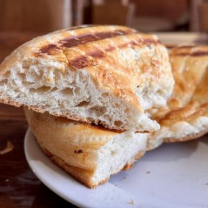 Fladenbrot fluffig