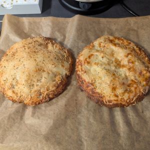 Fladenbrot mit Käse